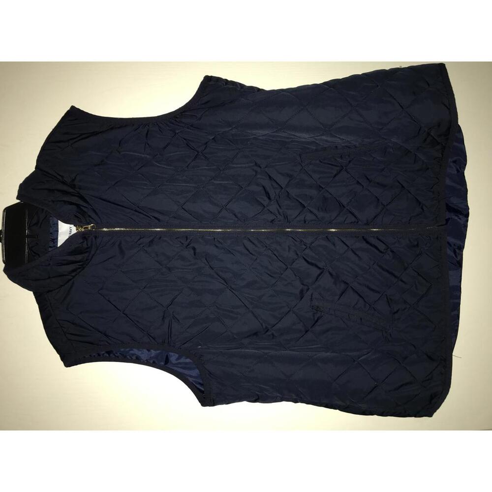 Old Navy women's Quilted Navy Vest XXL